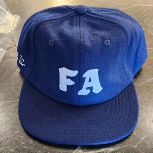 NWT FA Fucking Awesome Wool Strap Cap Blue